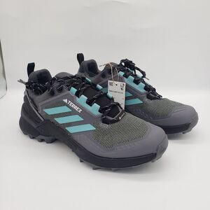 Adidas TERREX Swift R3 GORE-TEX Hiking Outdoor Grey Teal Women SZ 8.5 HP8716 GTX